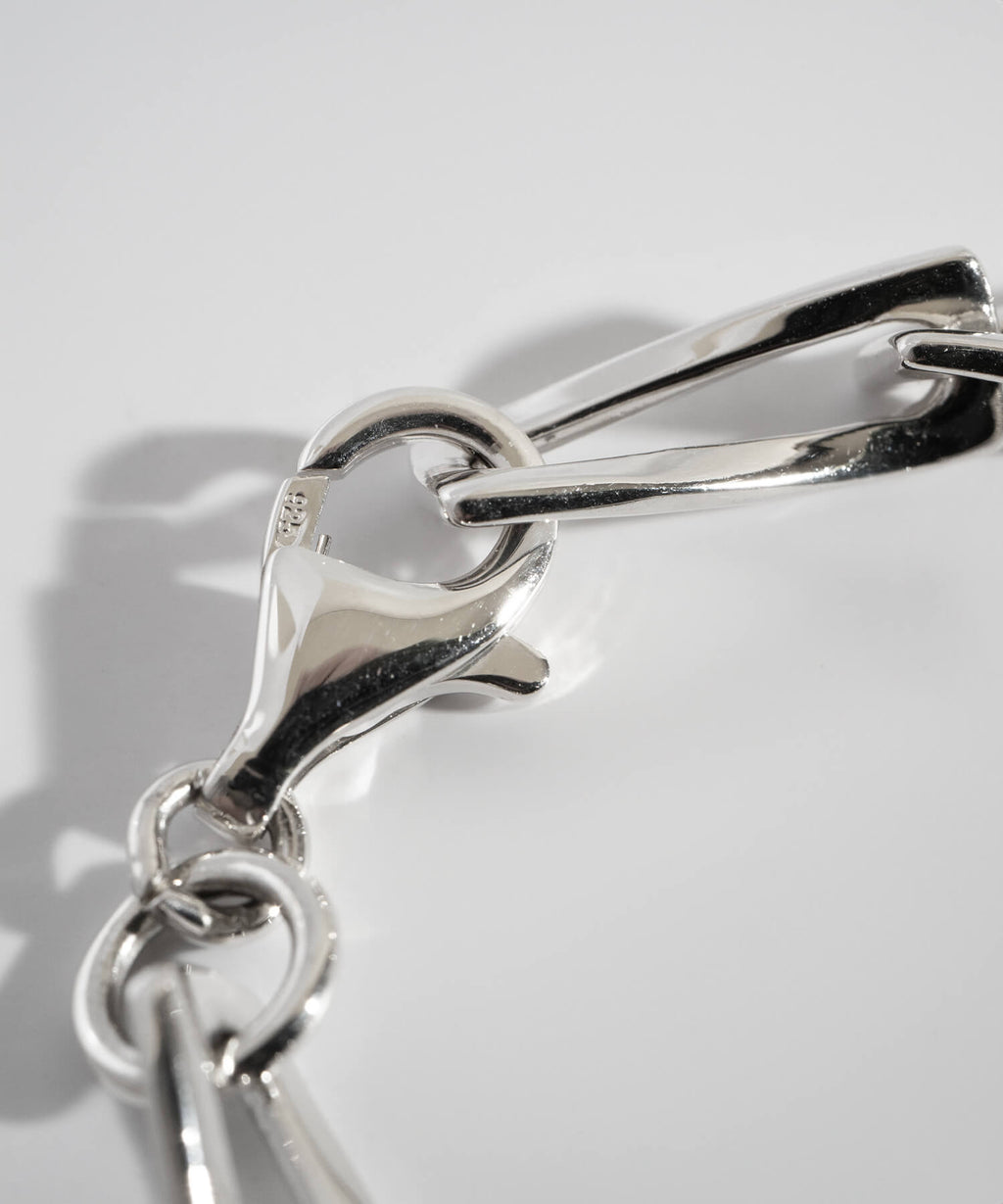 18K Gold Plated Sterling Silver Gentle Luster Chain Bracelet | EIVE