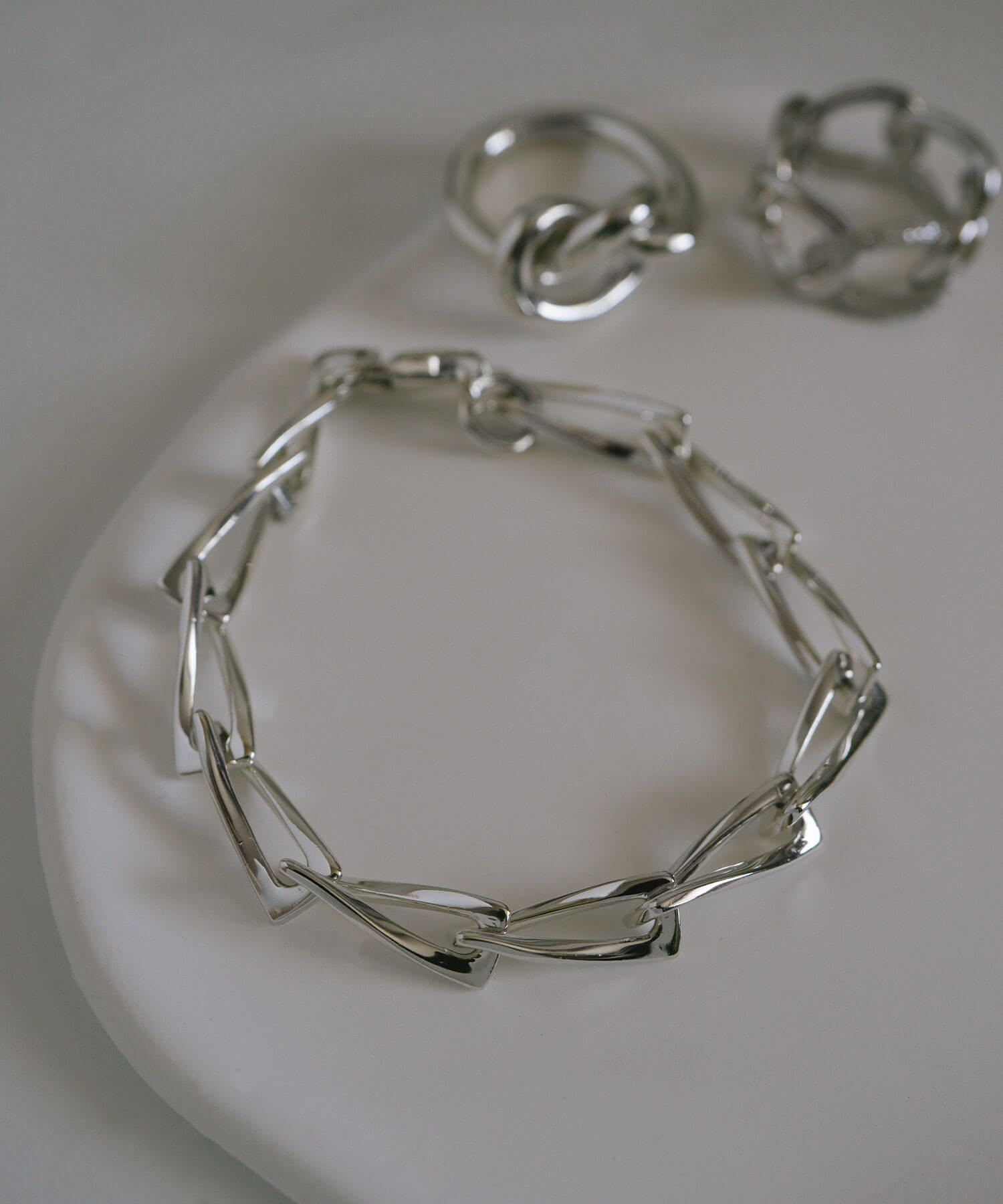 18K Gold Plated Sterling Silver Gentle Luster Chain Bracelet | EIVE