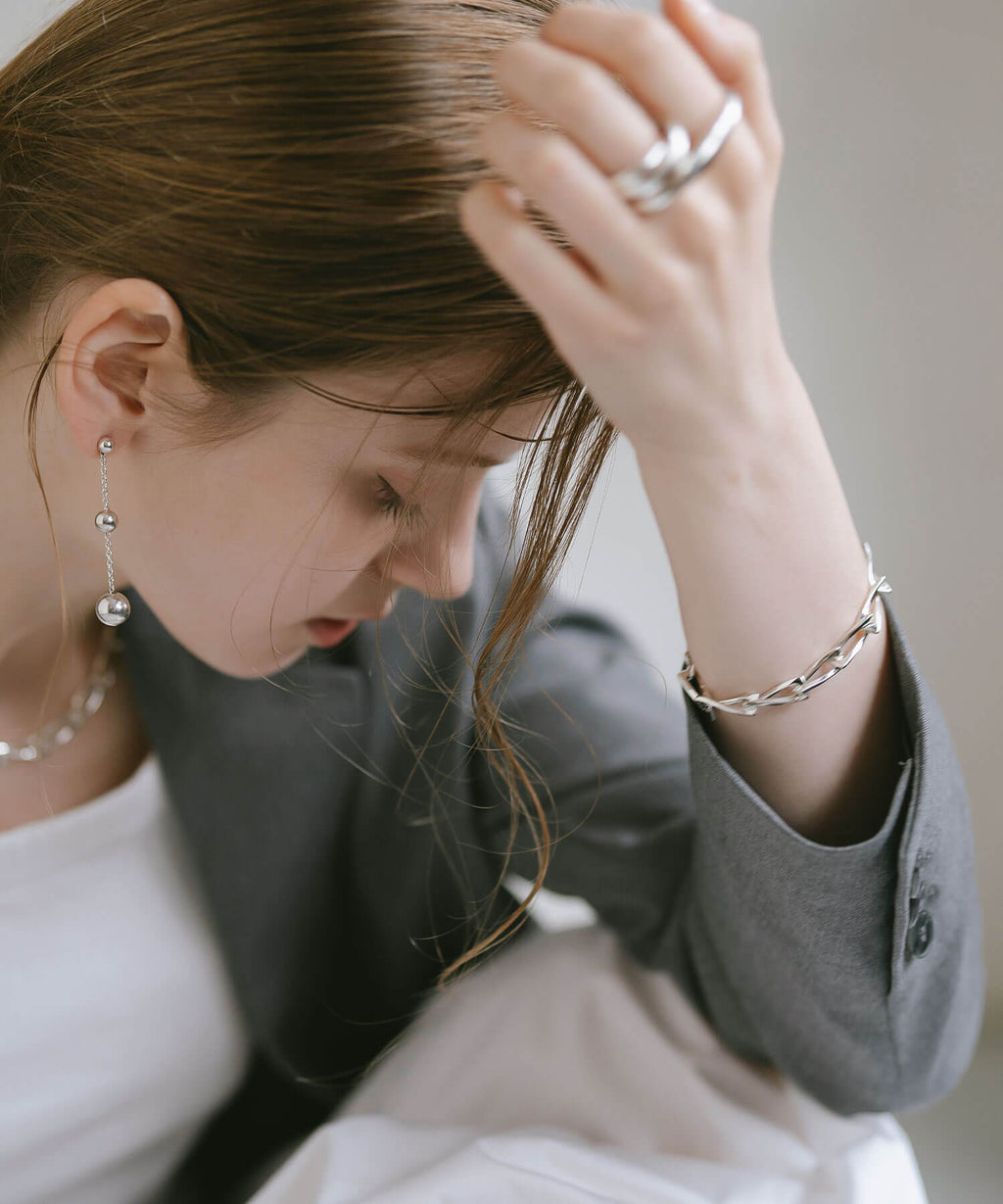 18K Gold Plated Sterling Silver Gentle Luster Chain Bracelet | EIVE