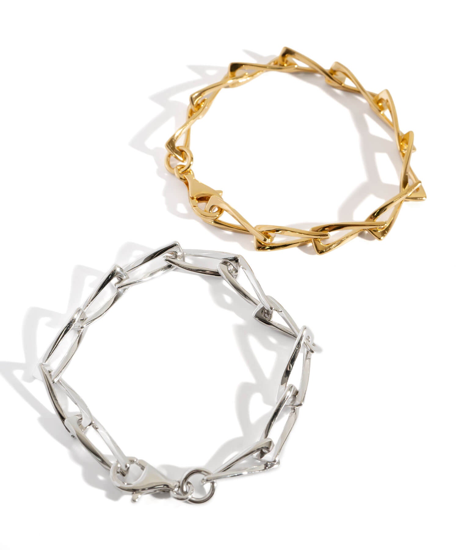 18K Gold Plated Sterling Silver Gentle Luster Chain Bracelet | EIVE