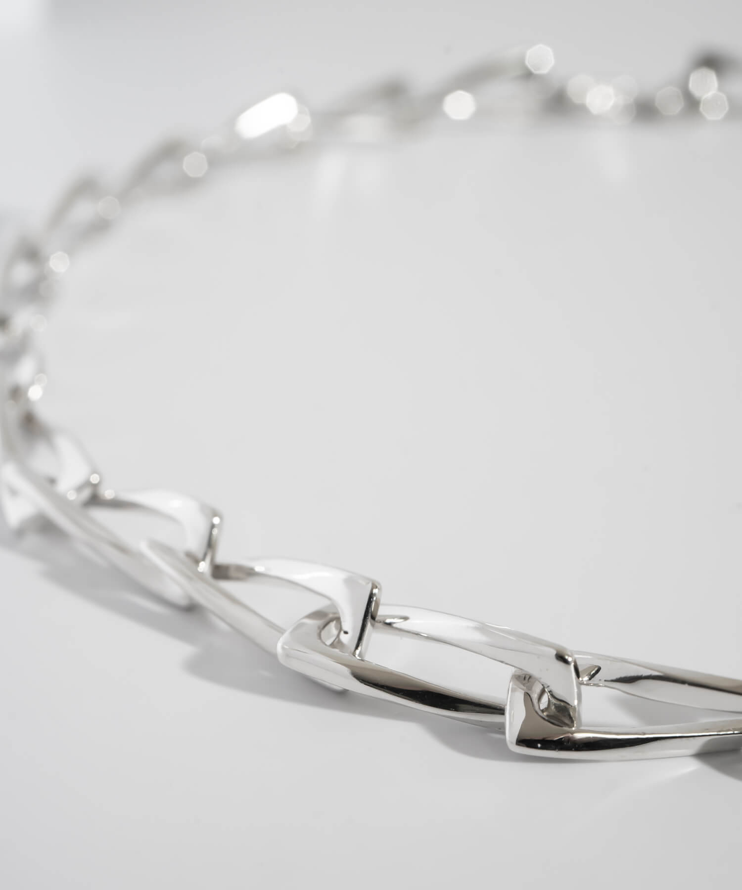 18K Gold Plated Sterling Silver Gentle Luster Chain Necklace | EIVE