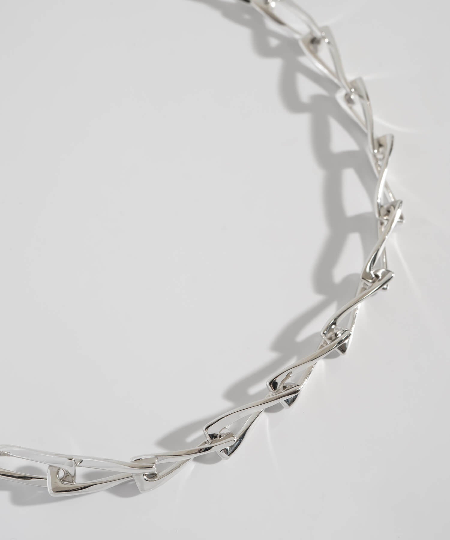 18K Gold Plated Sterling Silver Gentle Luster Chain Necklace | EIVE