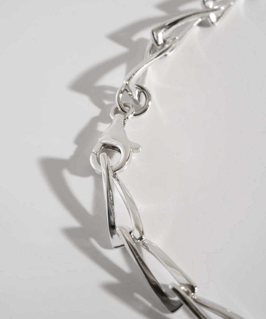 18K Gold Plated Sterling Silver Gentle Luster Chain Necklace | EIVE