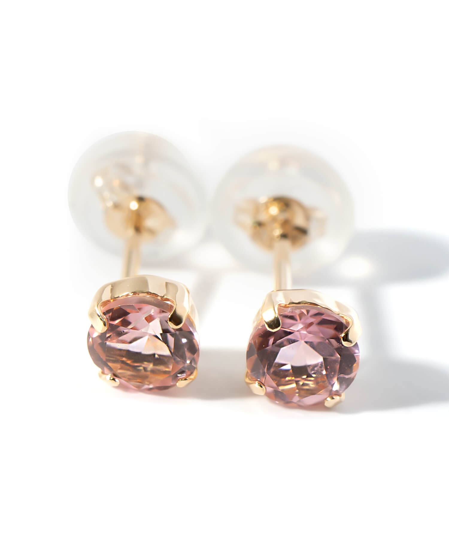 10K Gold Claw Stud Gemstone Earrings | ENLILLE-NOVA