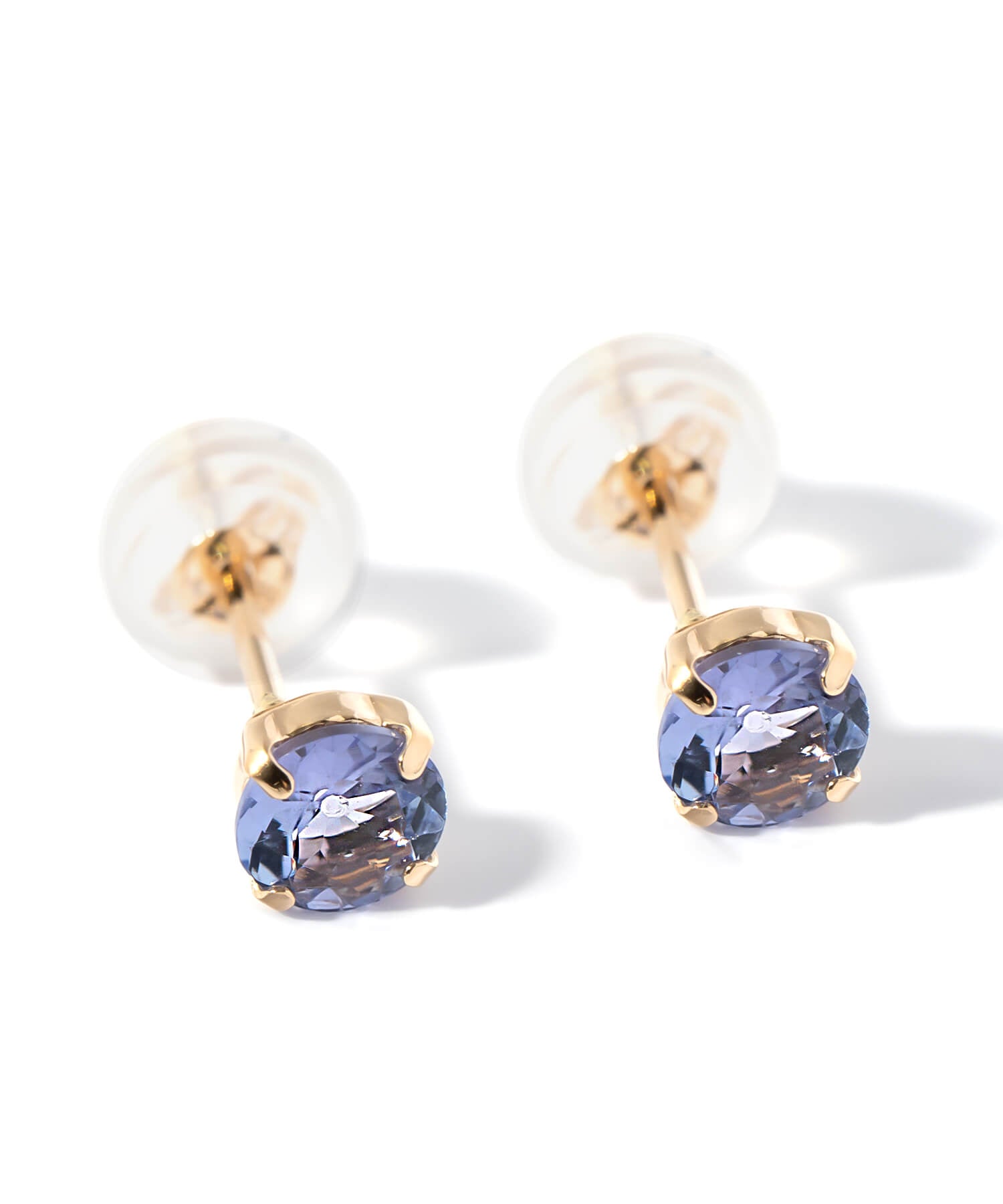 10K Gold Claw Stud Gemstone Earrings | ENLILLE-NOVA