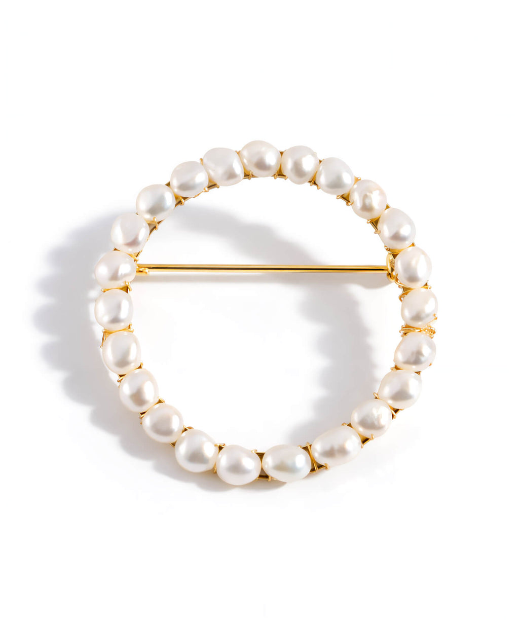 Orbia Pearl Brooch | ENORE