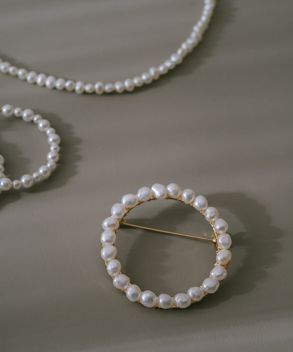 Orbia Pearl Brooch | ENORE