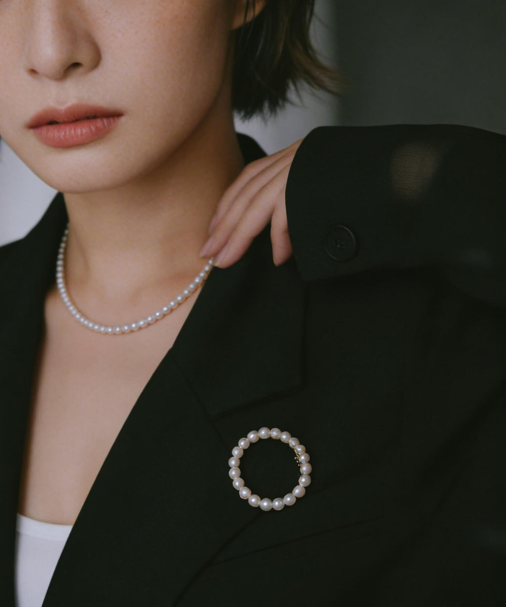 Orbia Pearl Brooch | ENORE