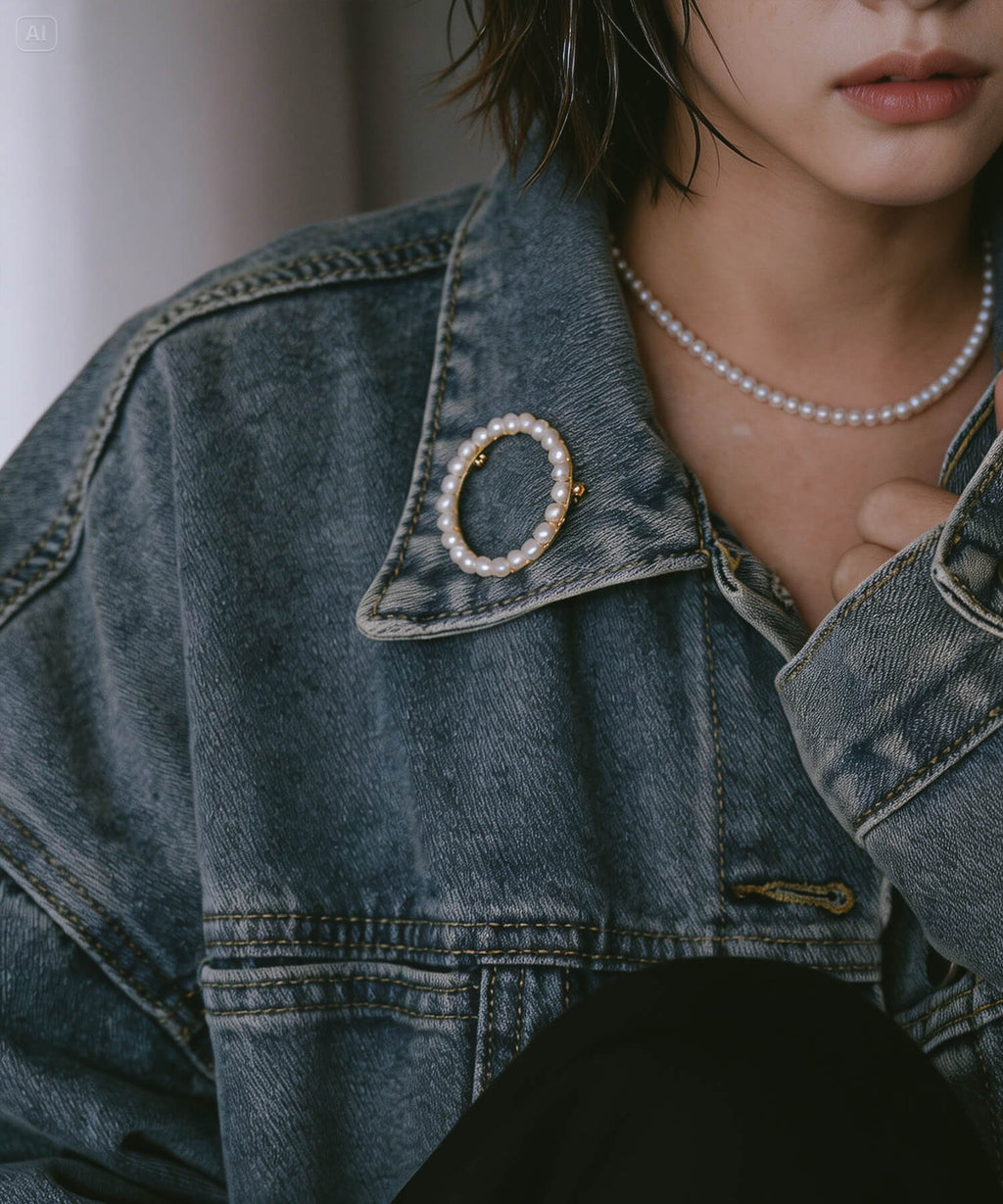 Orbia Pearl Brooch | ENORE