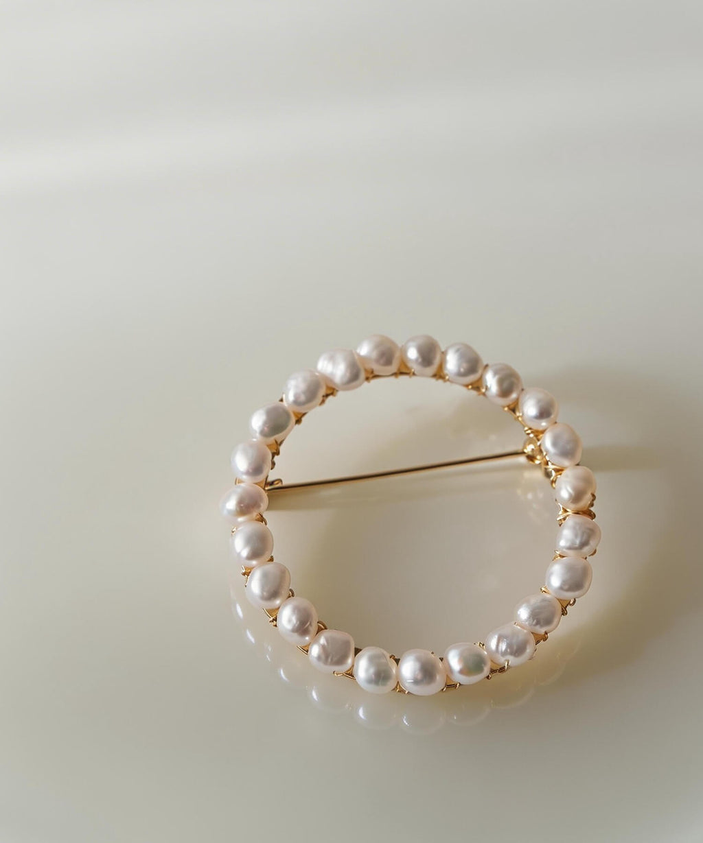 Orbia Pearl Brooch | ENORE
