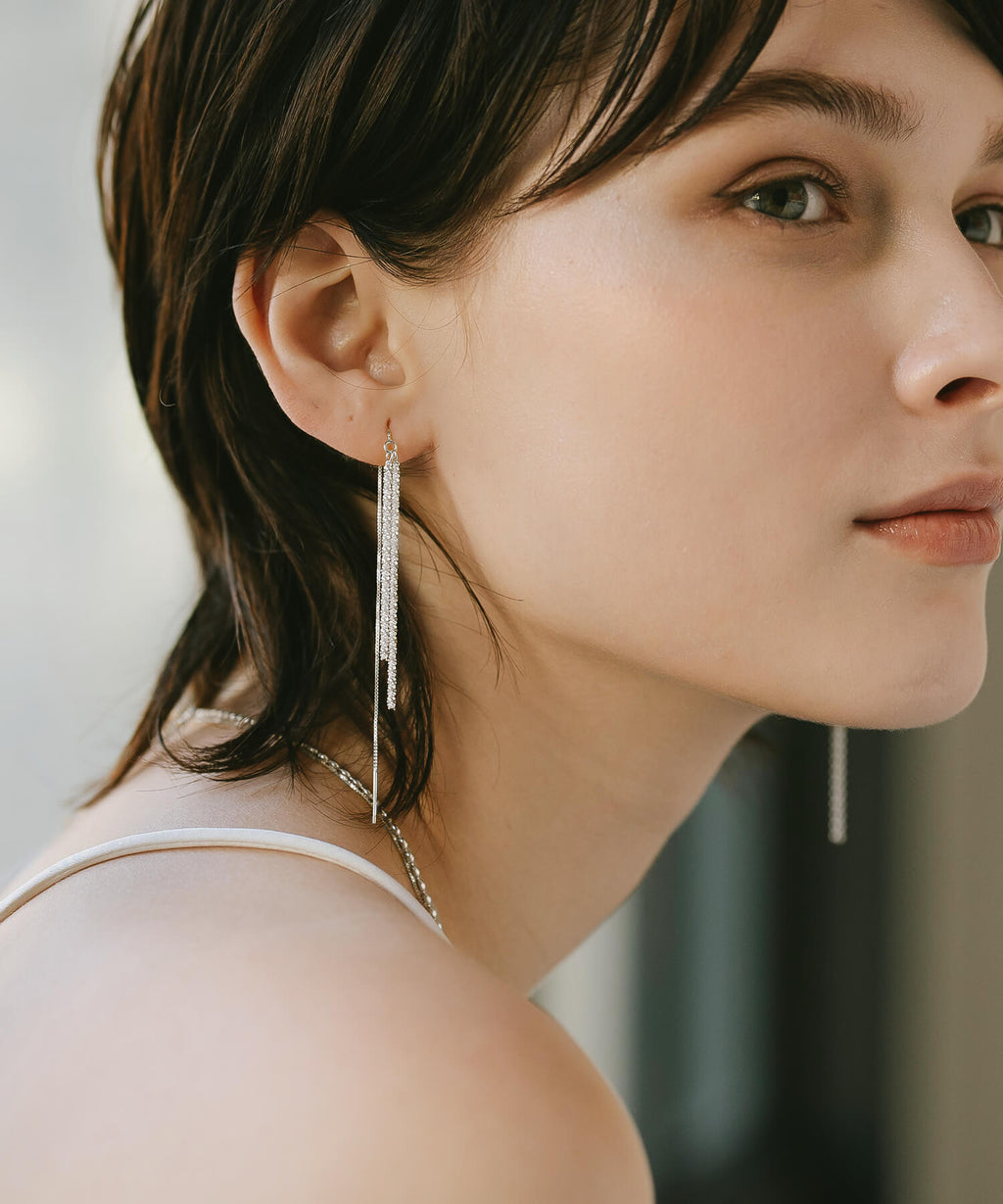 18K Gold Plated Sterling Silver Tassel Earrings | FILARA