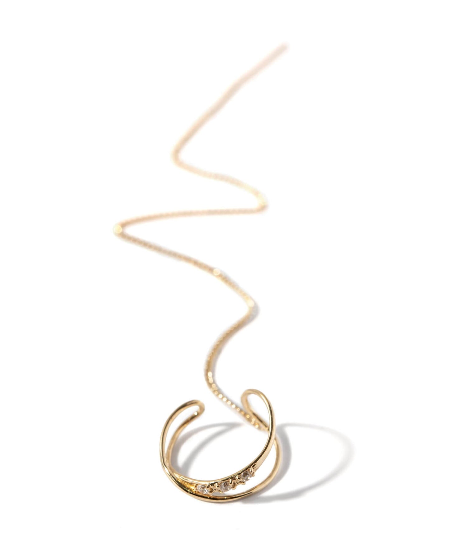 K10 Infinity Hoop Ear Cuff | FLUX-INFINI