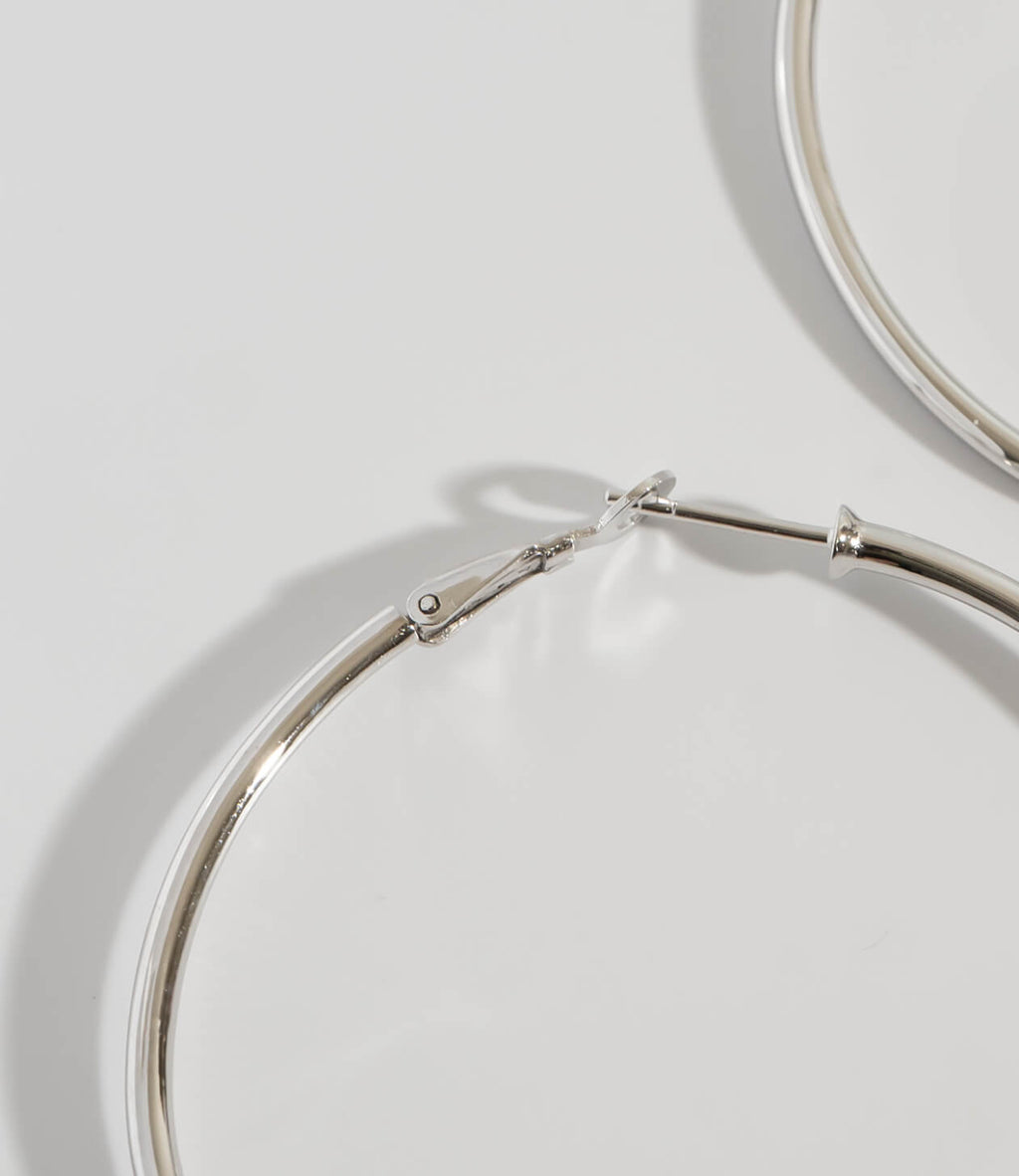 Classic Round Hoop Earrings | GIOOVE