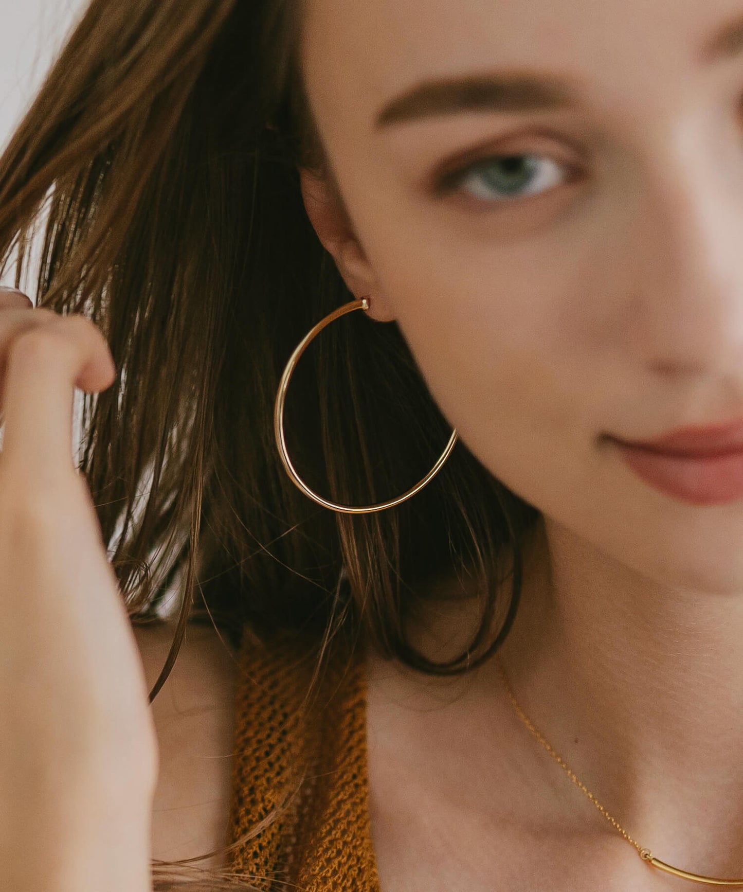 Classic Round Hoop Earrings | GIOOVE