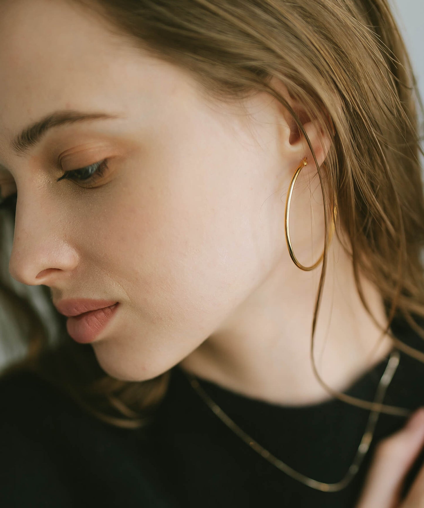 Classic Round Hoop Earrings | GIOOVE