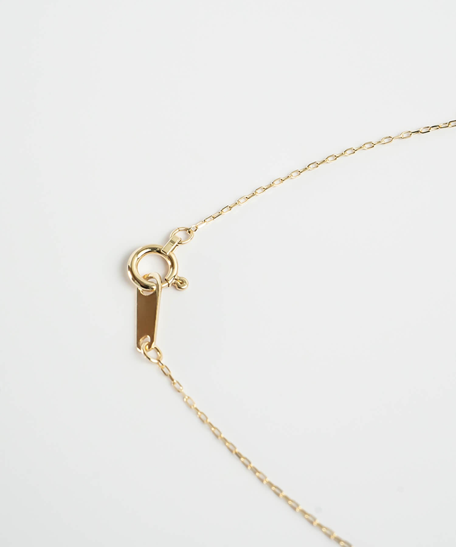 10K Gold Cushion Cut Gemstone Necklace | GLOA ARCA