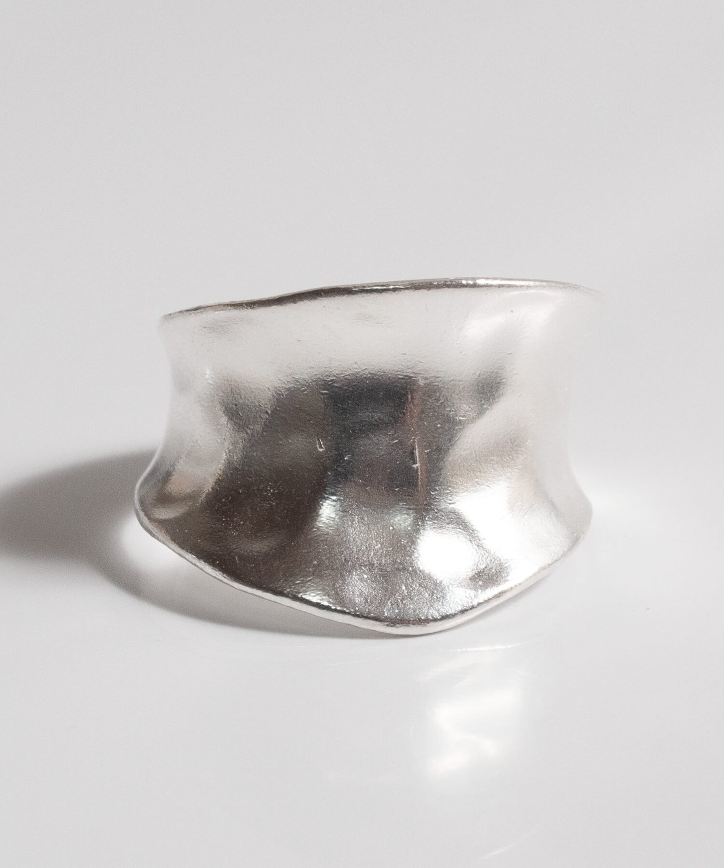 Silver925 Wide Concave Ear Cuff | GOLDA