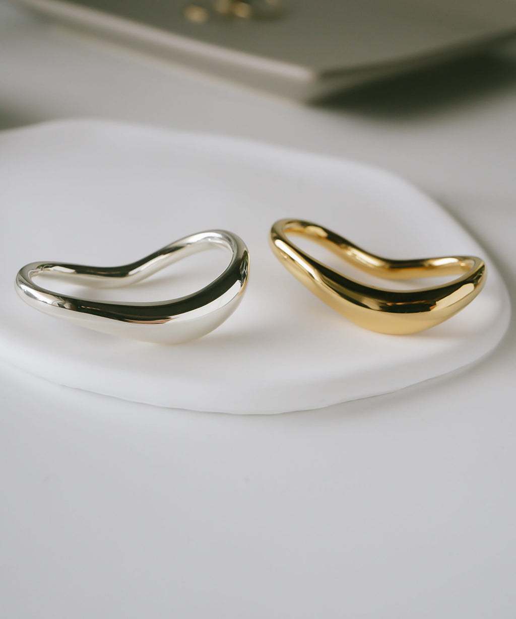 Ops 2 Rings Curvy Double Finger Ring | Ops. – Ops. Jewelry