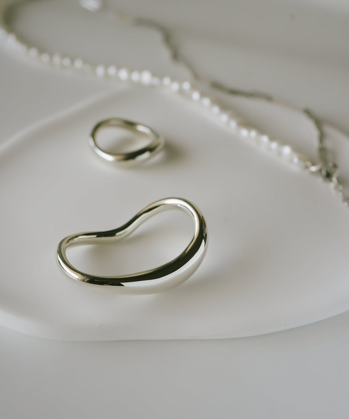 Curvy Double Finger Ring | Ops. – Ops. Jewelry