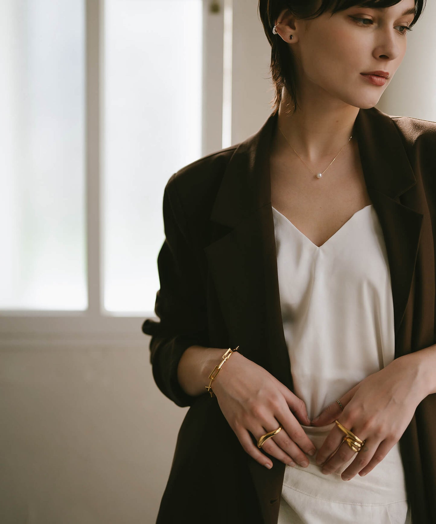 Curvy Double Finger Ring | GRAVE-SOLO