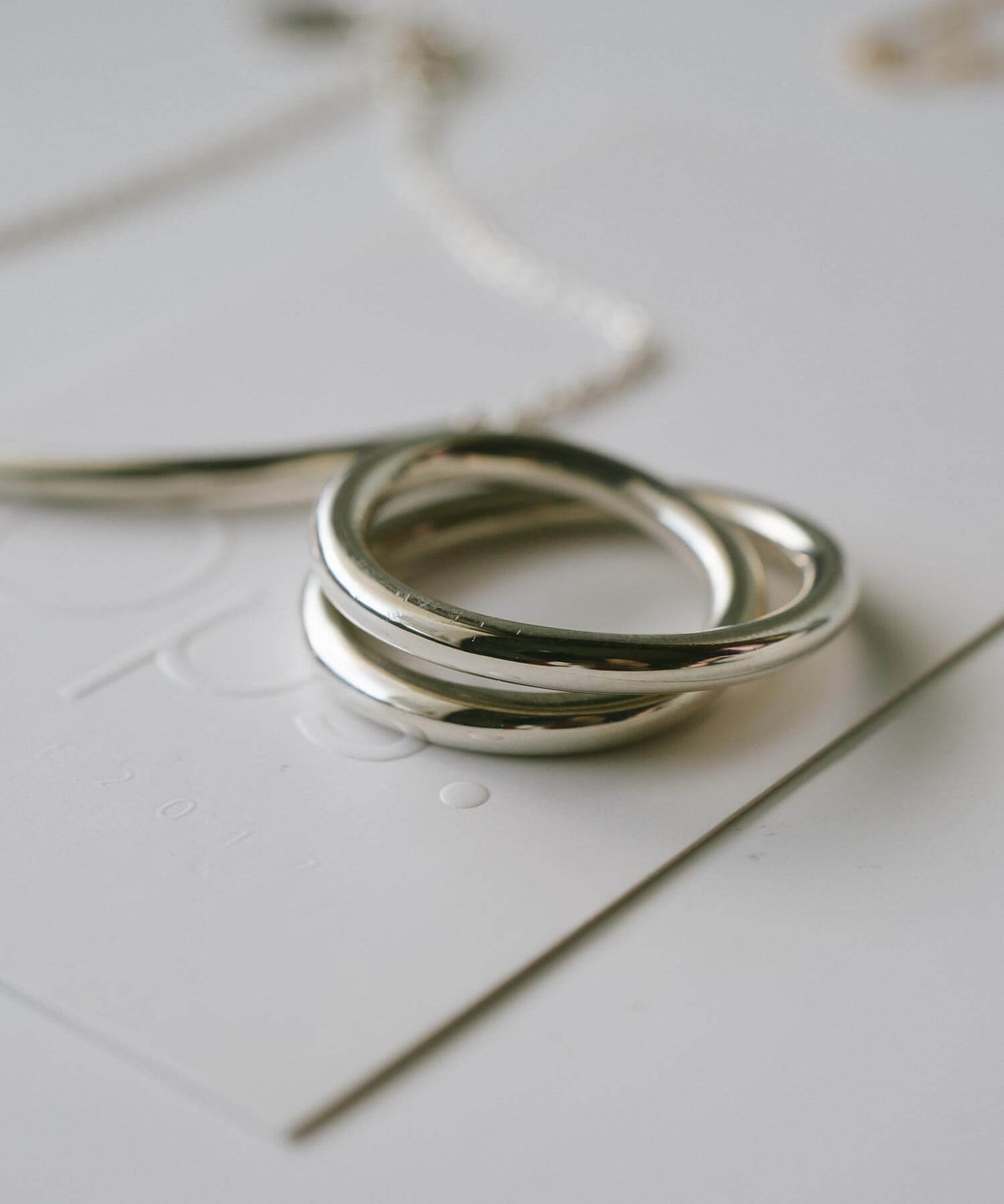 Silver Mevius Ring | HELIX