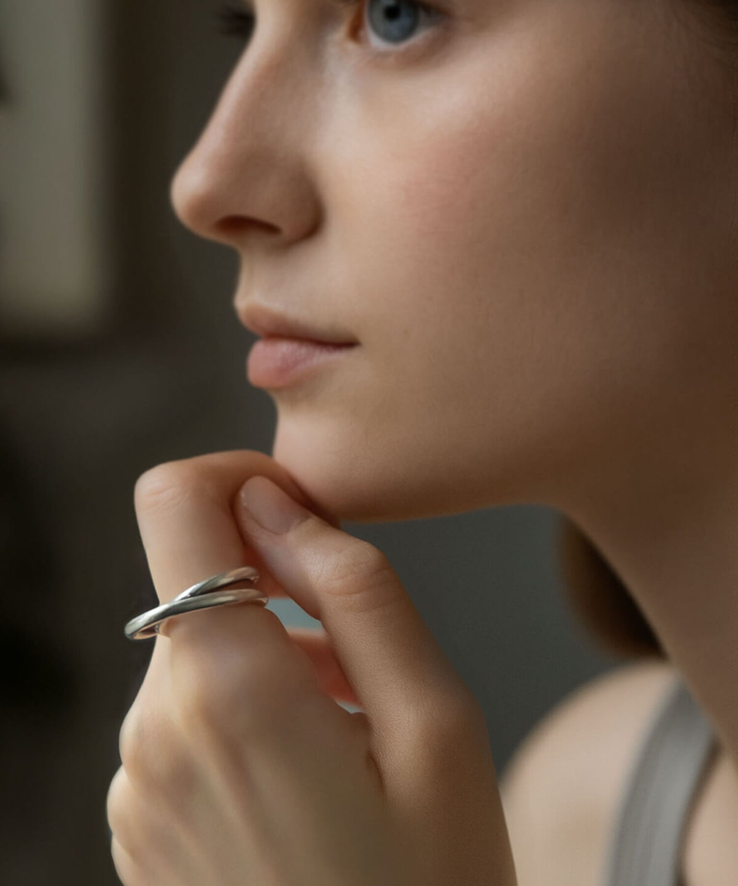 Silver Mevius Ring | HELIX