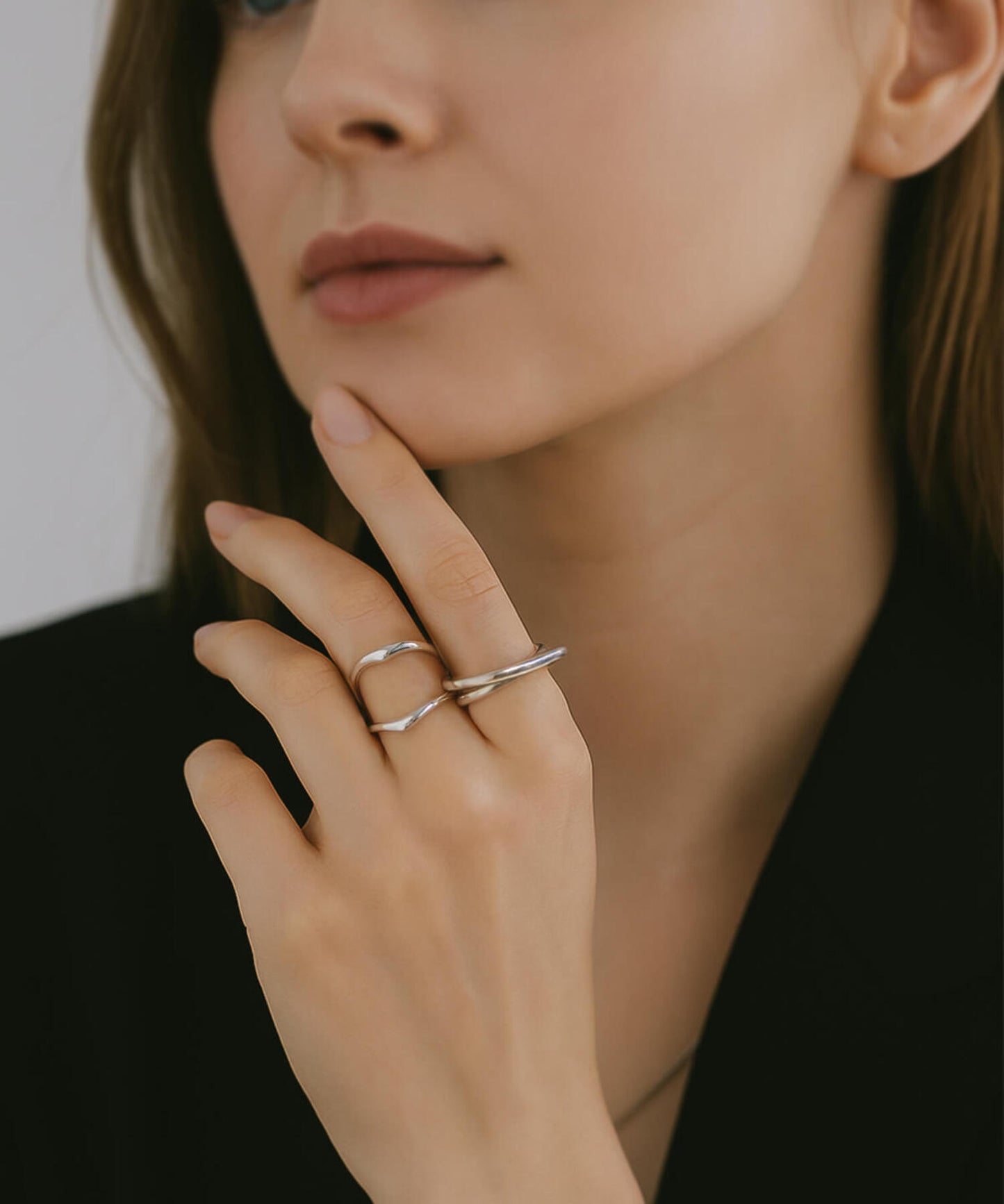 Silver Mevius Ring | HELIX