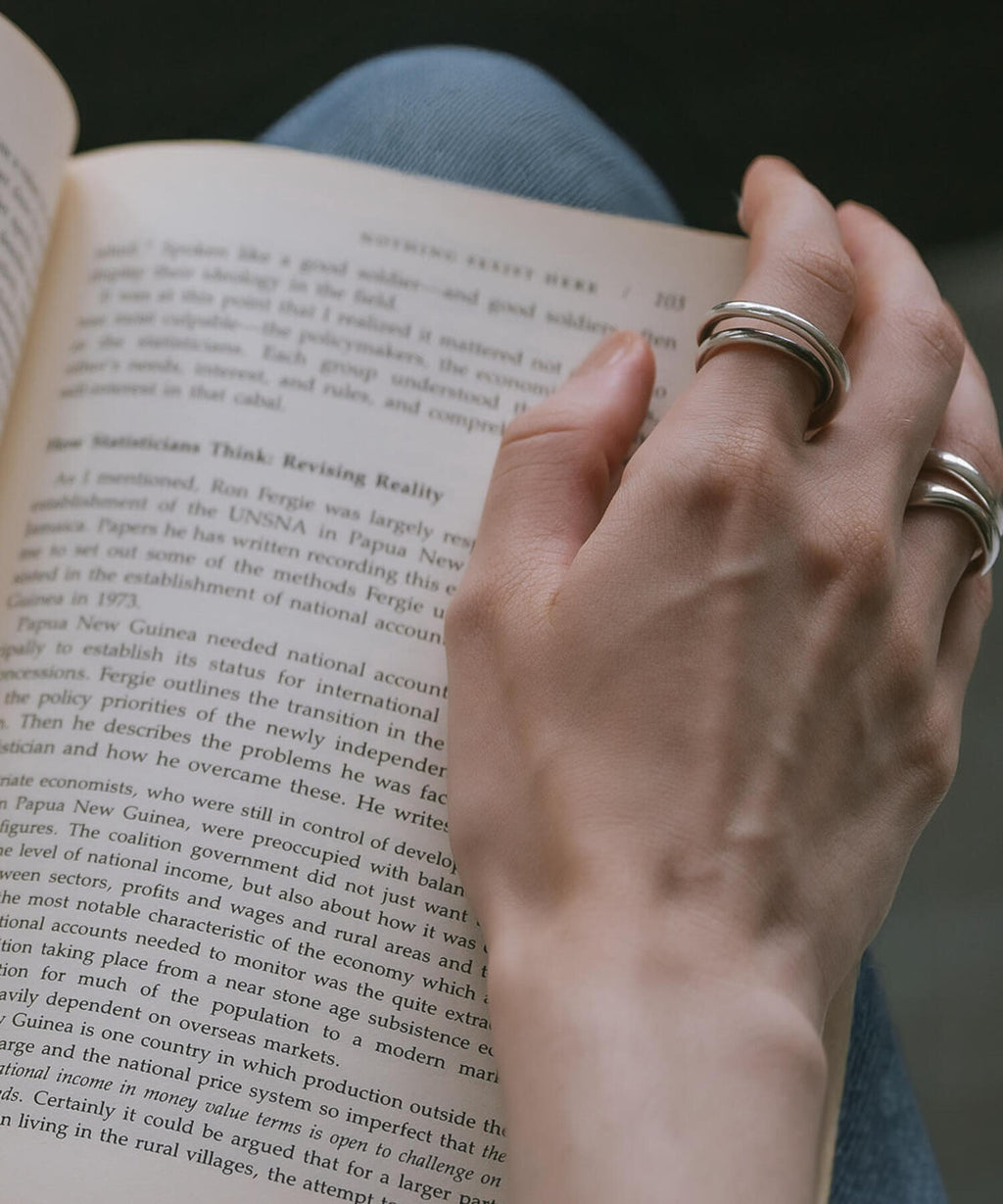 Silver Mevius Ring | HELIX
