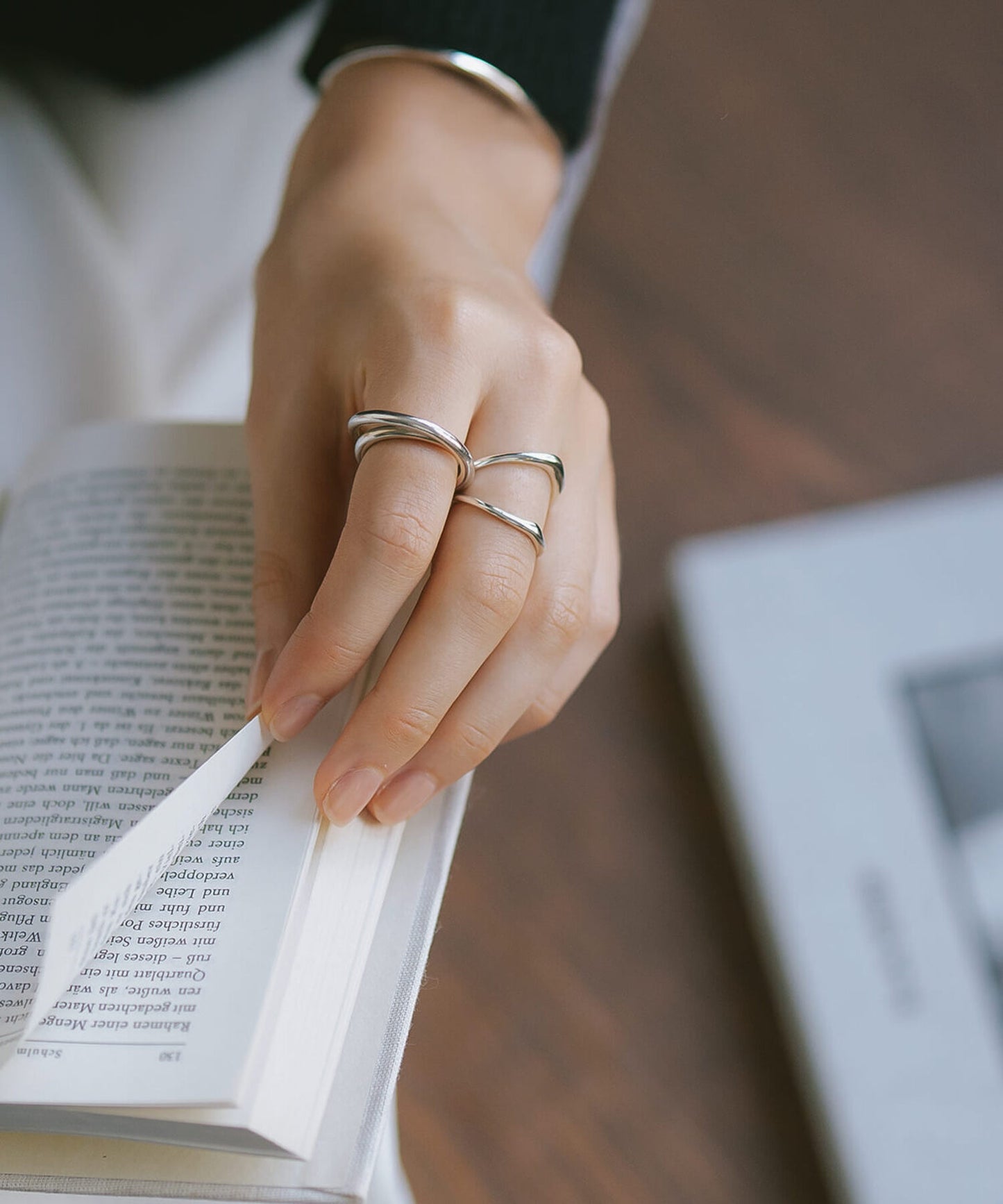 Silver Mevius Ring | HELIX