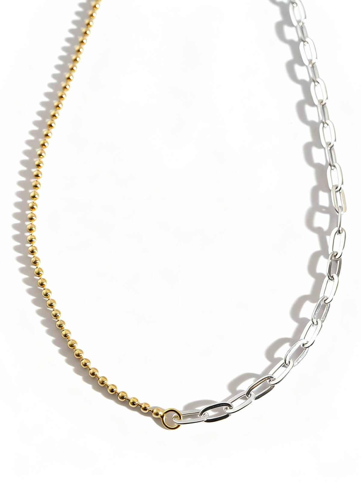 Silver925 Fusion Chain Necklace | HELUNEA NECKLACE