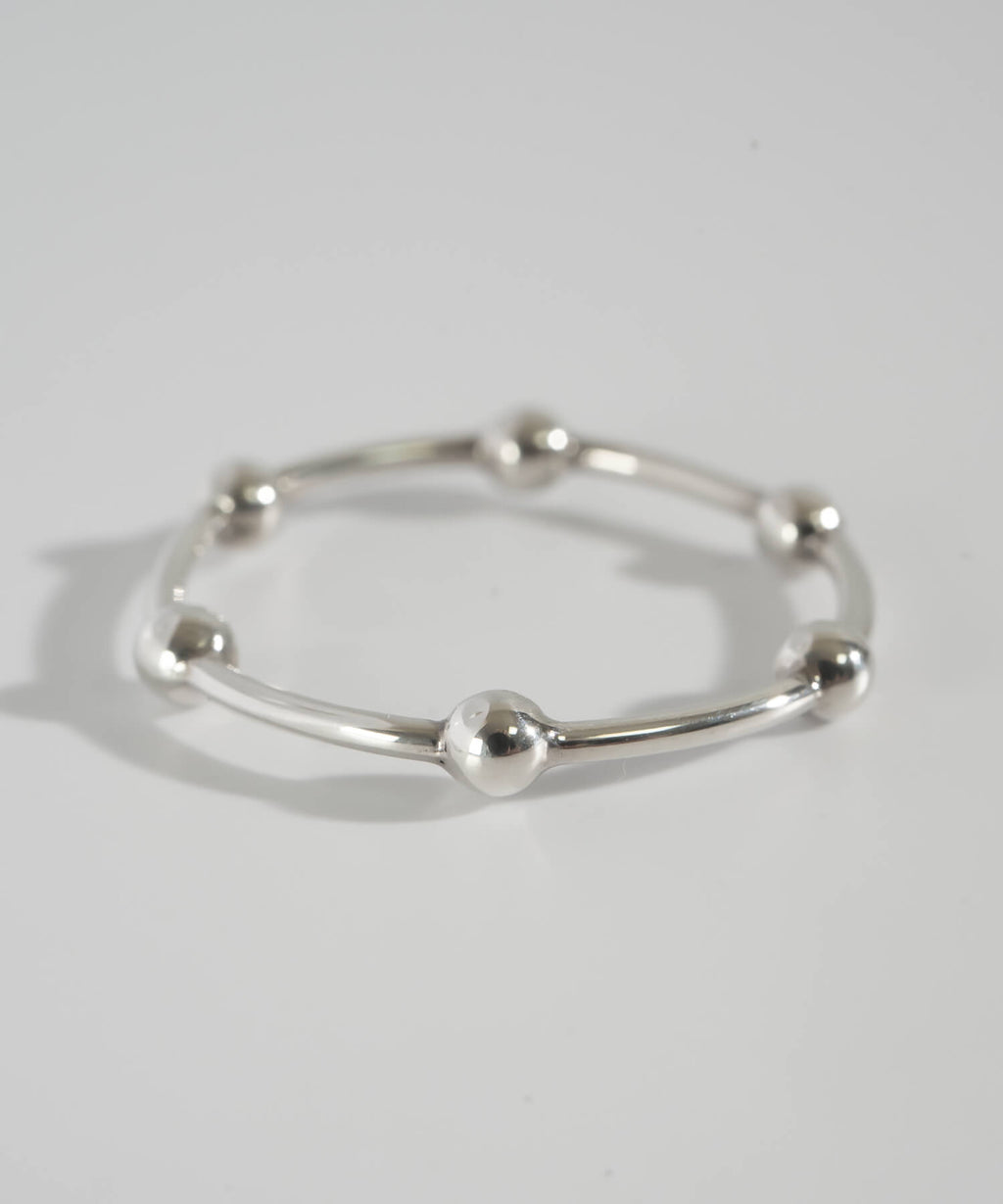 18K Gold Plated Sterling Silver Dot Ring | IRMERA