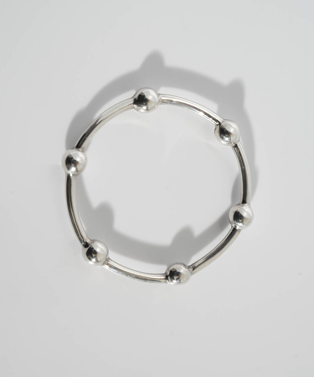 18K Gold Plated Sterling Silver Dot Ring | IRMERA