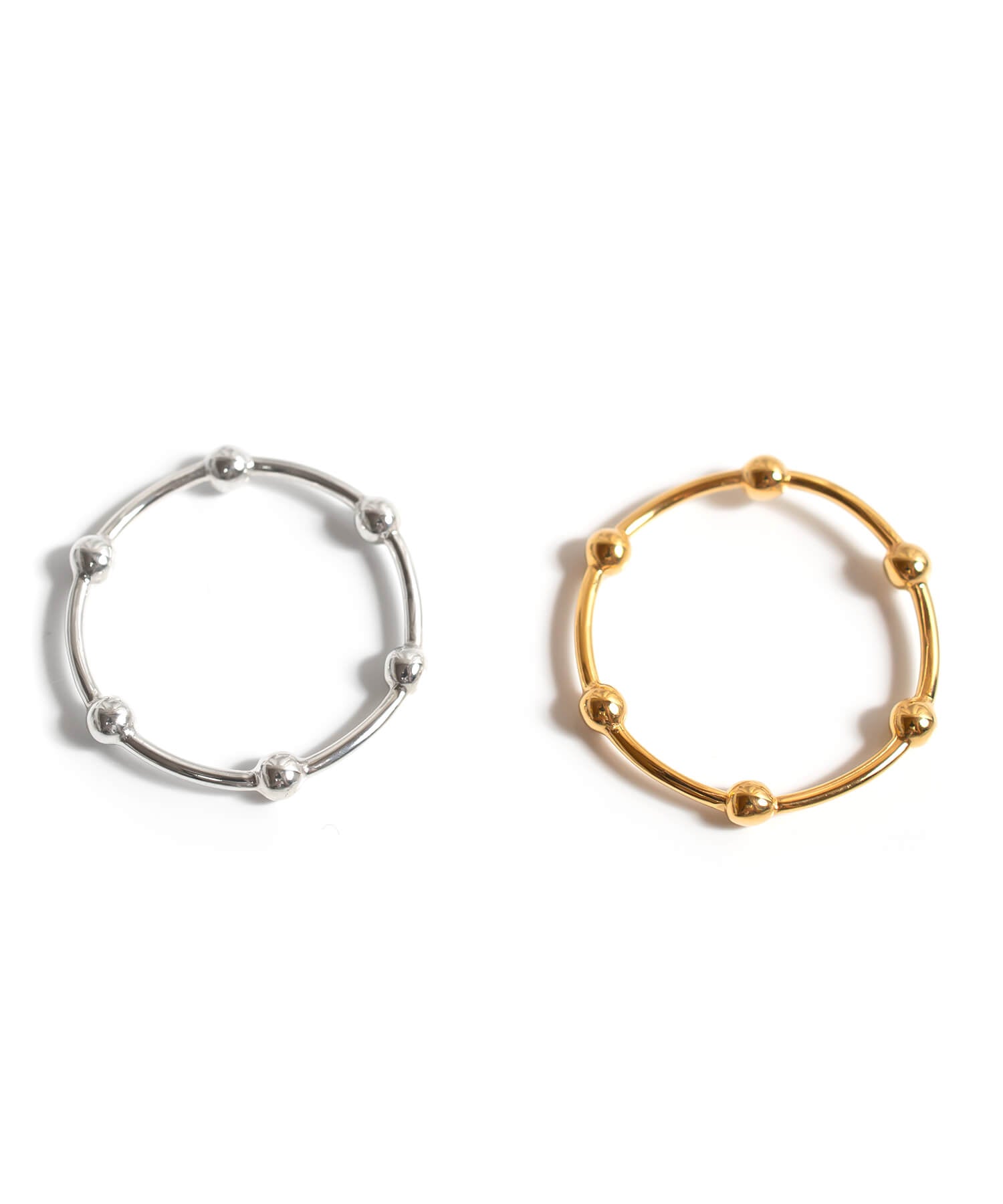 18K Gold Plated Sterling Silver Dot Ring | IRMERA