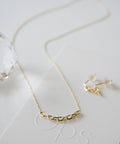 10K Gold Dainty Chain Link Necklace | KATENA