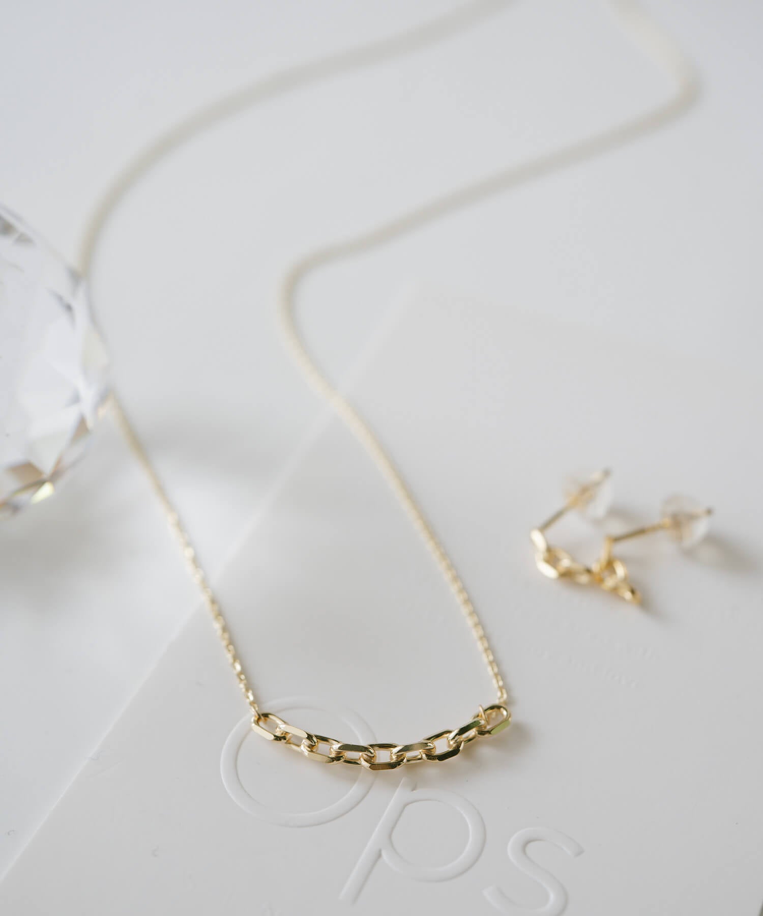 10K Gold Dainty Chain Link Necklace | KATENA