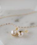 18K Gold 8mm Half Cap Stud Earrings | LALUNO