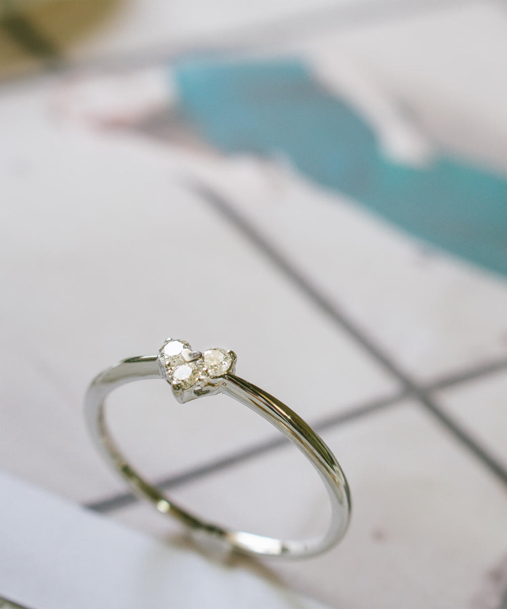 Heart Diamond Ring | MAJERTA