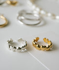 Plump Heart Link Ring | SYDAN-ALT