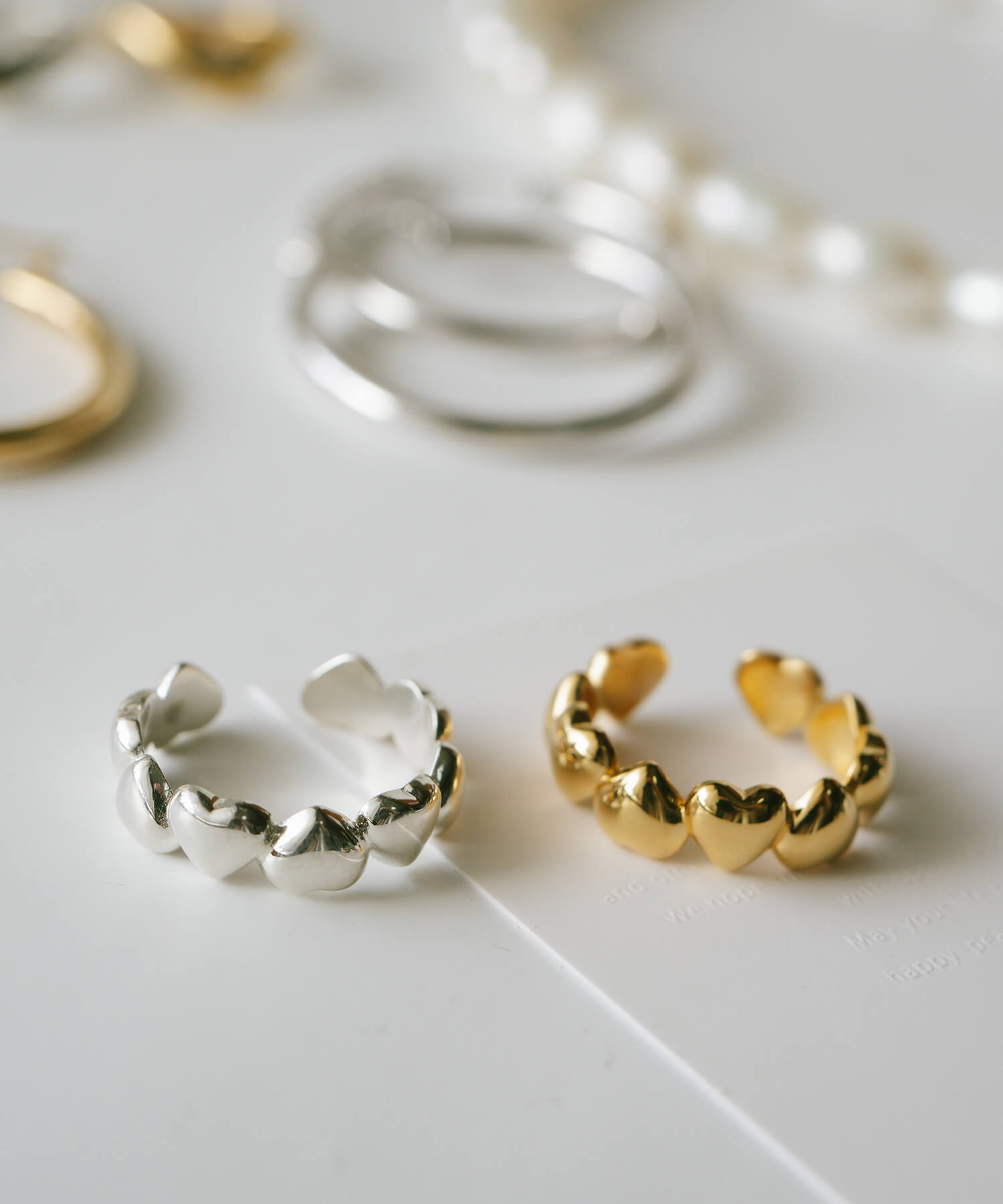 Plump Heart Link Ring | SYDAN-ALT