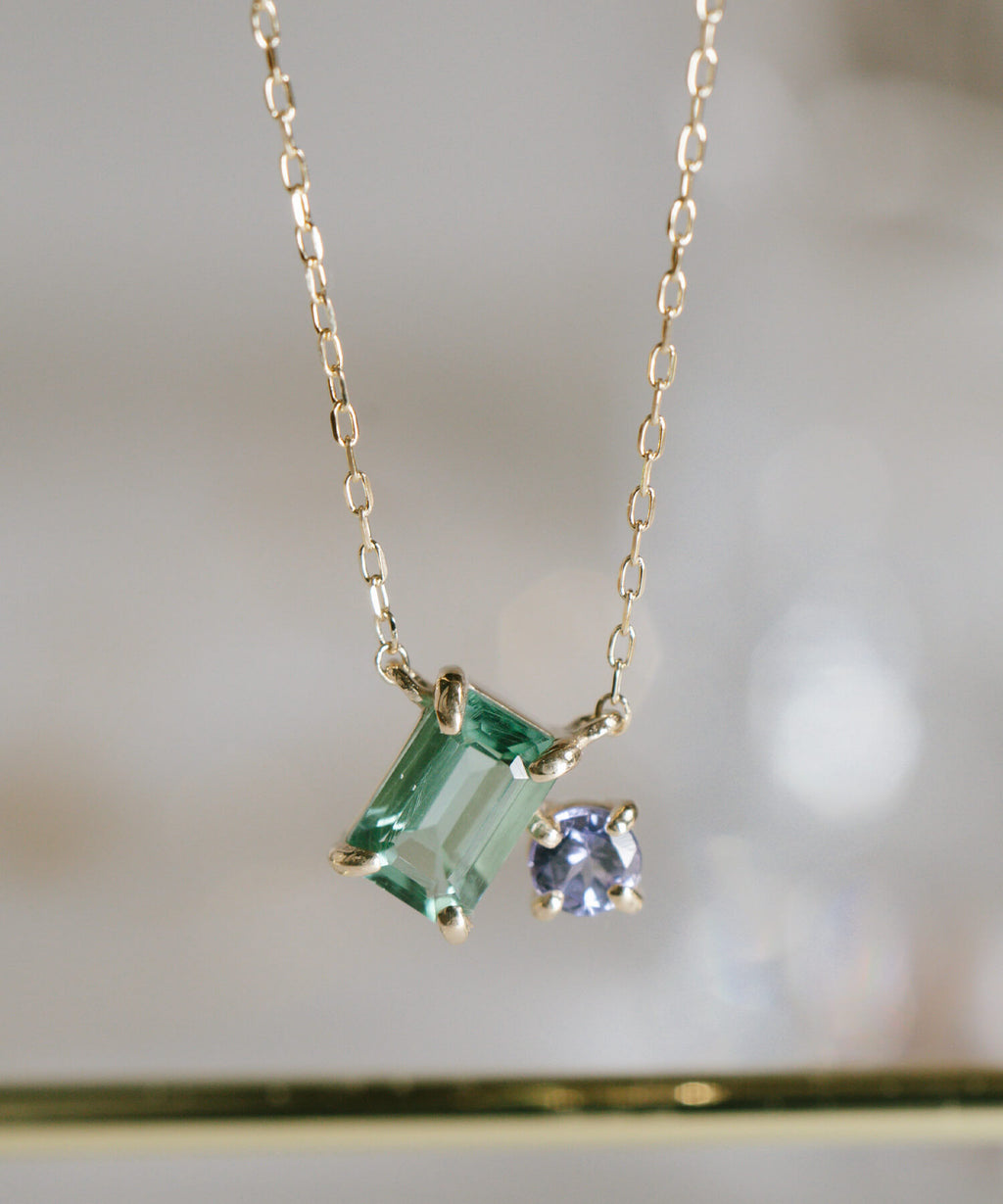Two Gemstone Necklace | TETRA-ETT