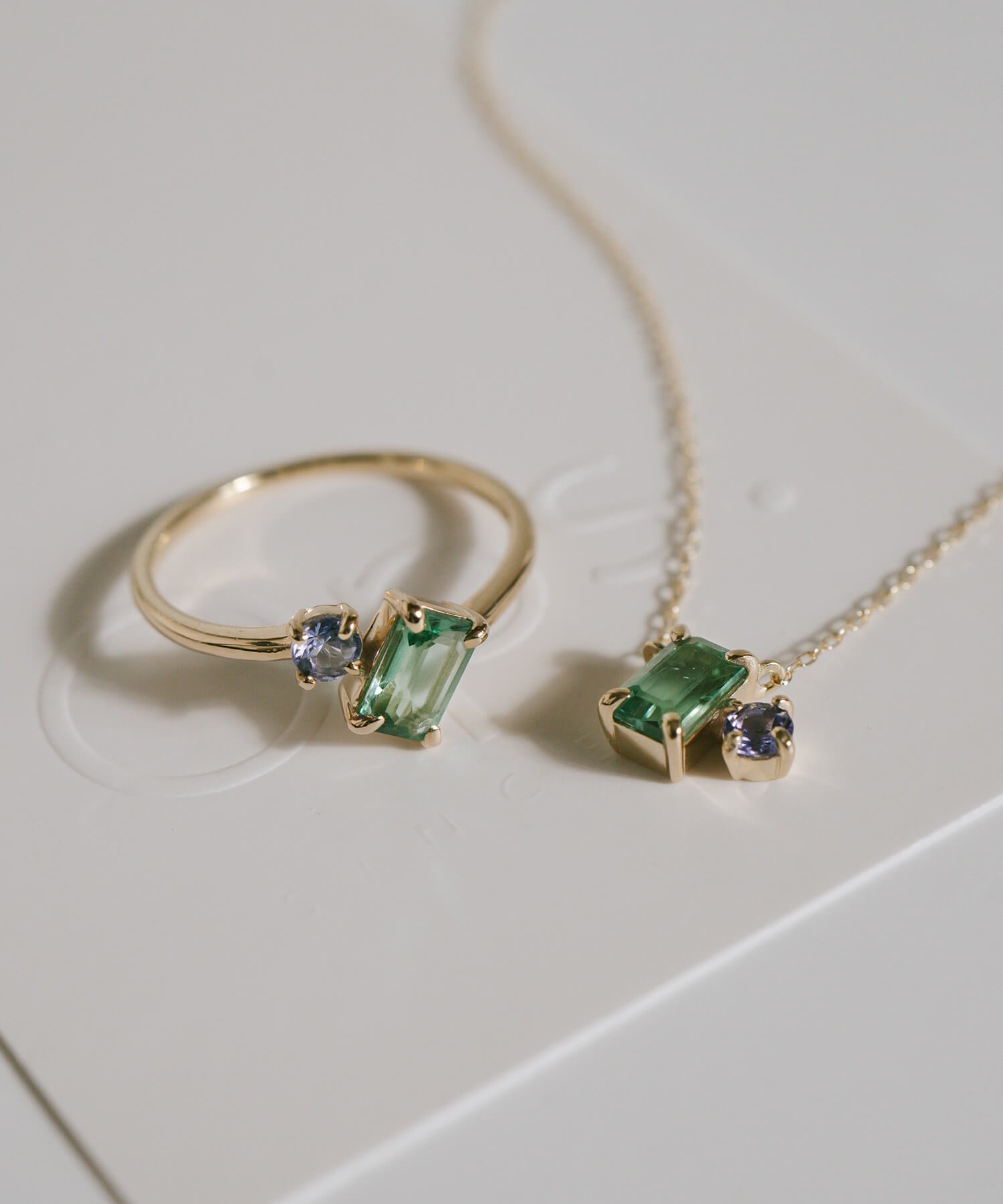Two Gemstone Ring | TETRA-ETT