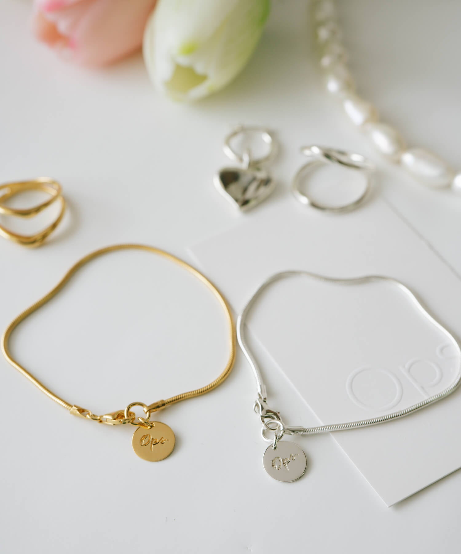 18K Gold Plated Sterling Silver Snake Chain Bracelet | VENEC-BR