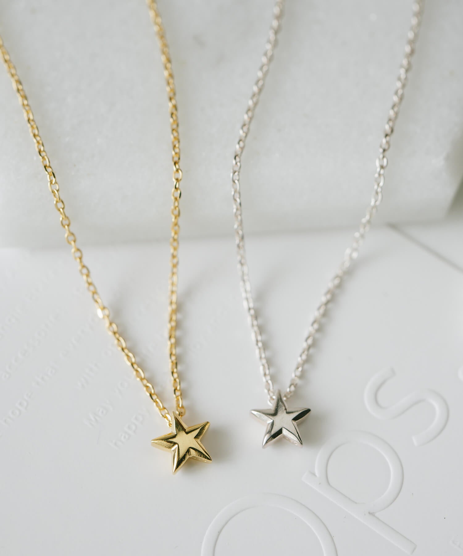 18K Gold Plated Sterling Silver Tiny Star Necklace | ZIRKA