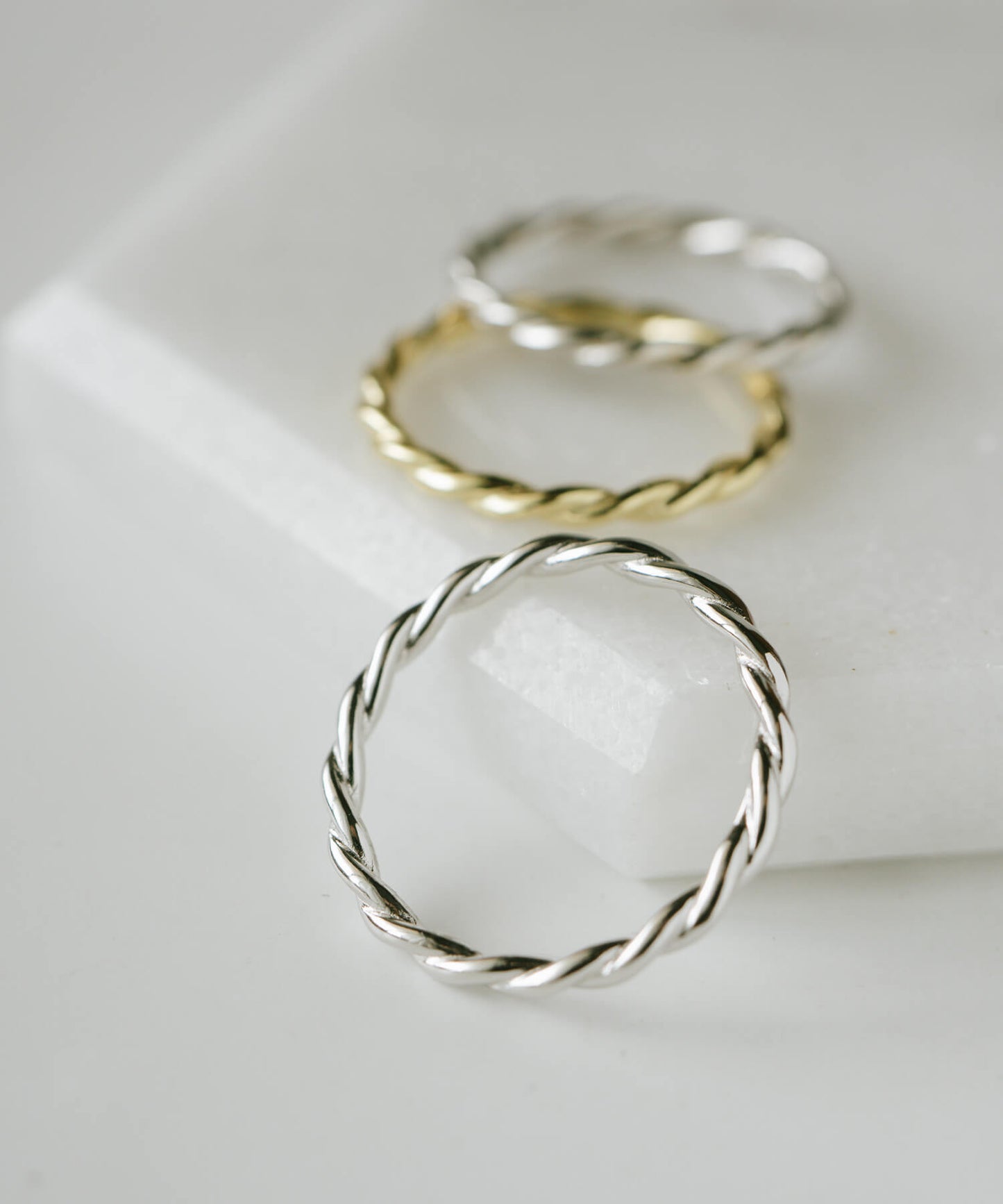 Silver925 twisted rope ring | KIERRE RING