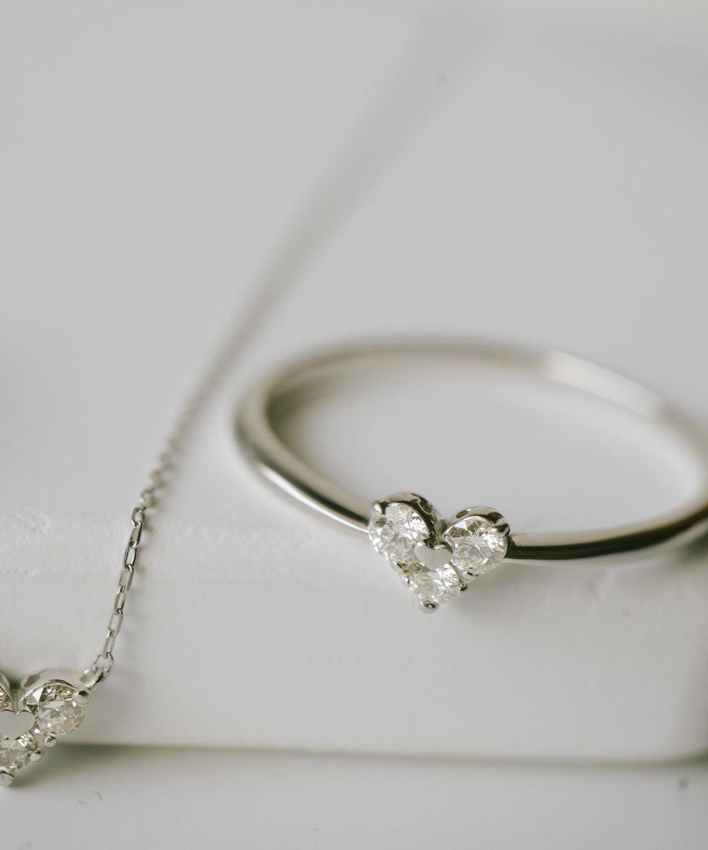 Heart Diamond Ring | MAJERTA