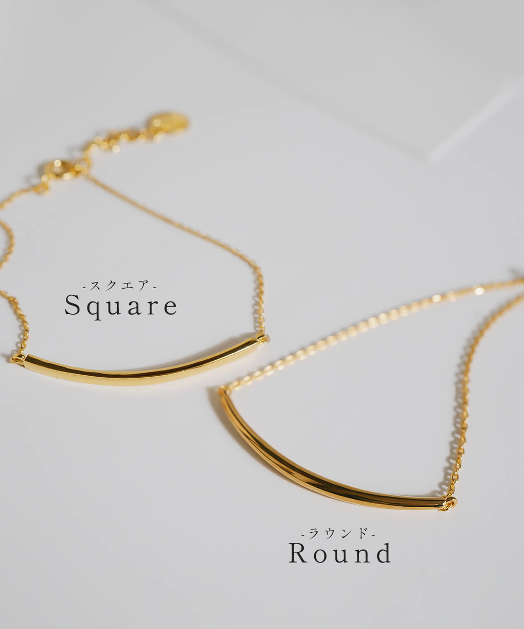 18K Gold Plated Sterling Silver Minimal Skinny Bar Bracelet | TIGO