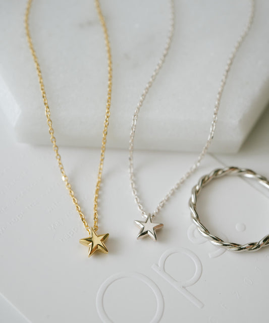 Silver925 Tiny Star Necklace | ZIRKA