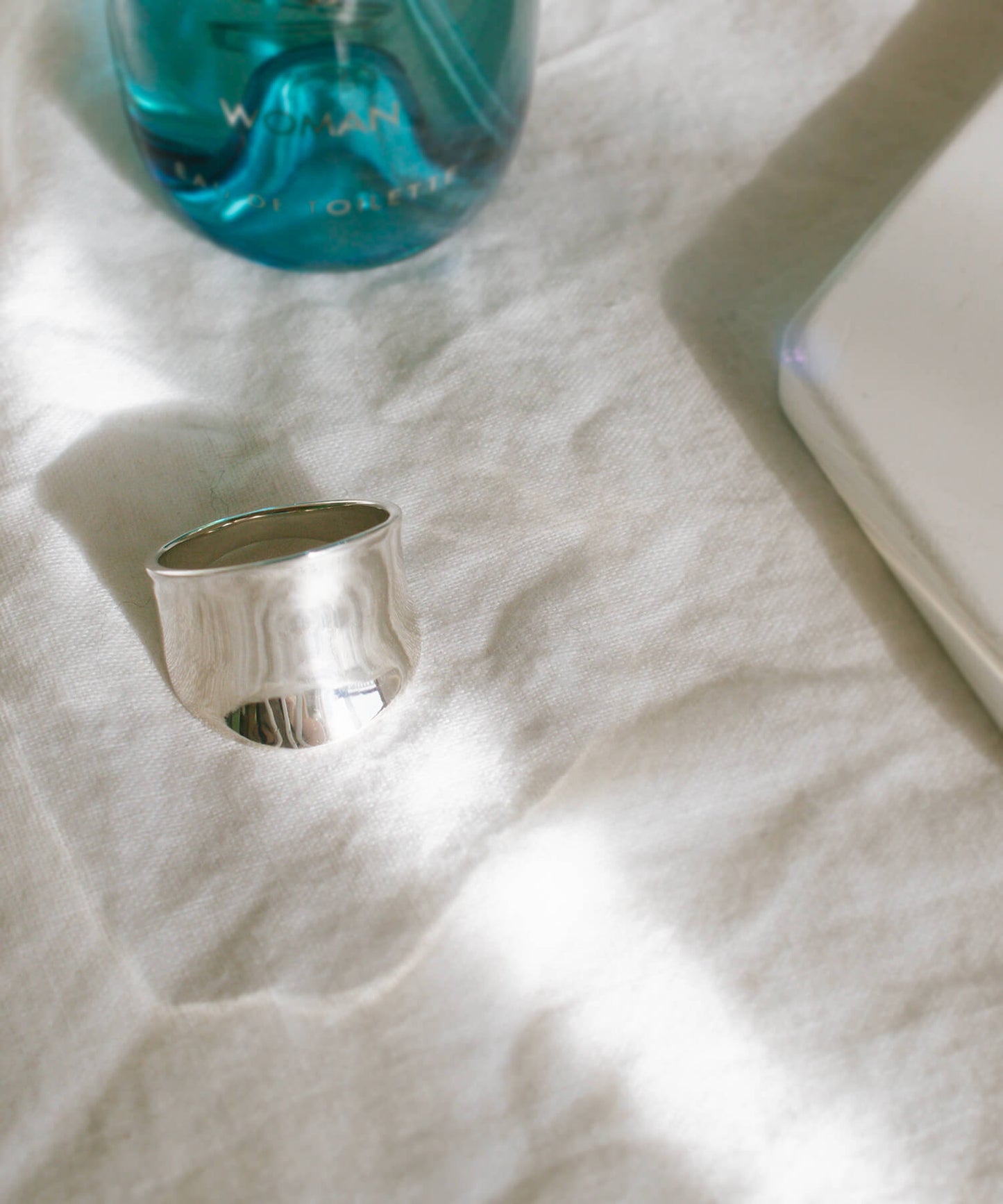 Silver925 Curved Tube RIng | AVIOR