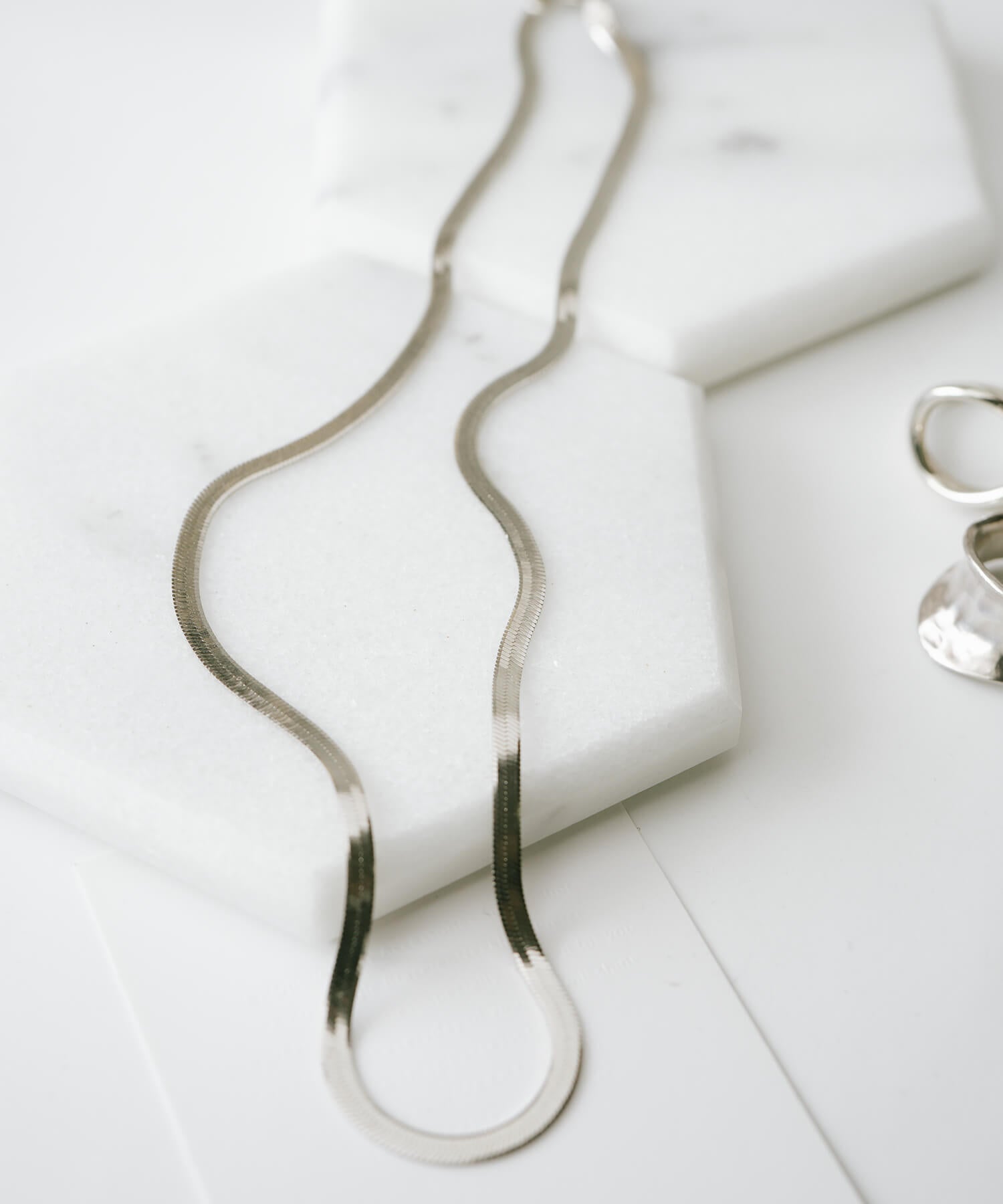 3mm Herringbone Necklace | ITER