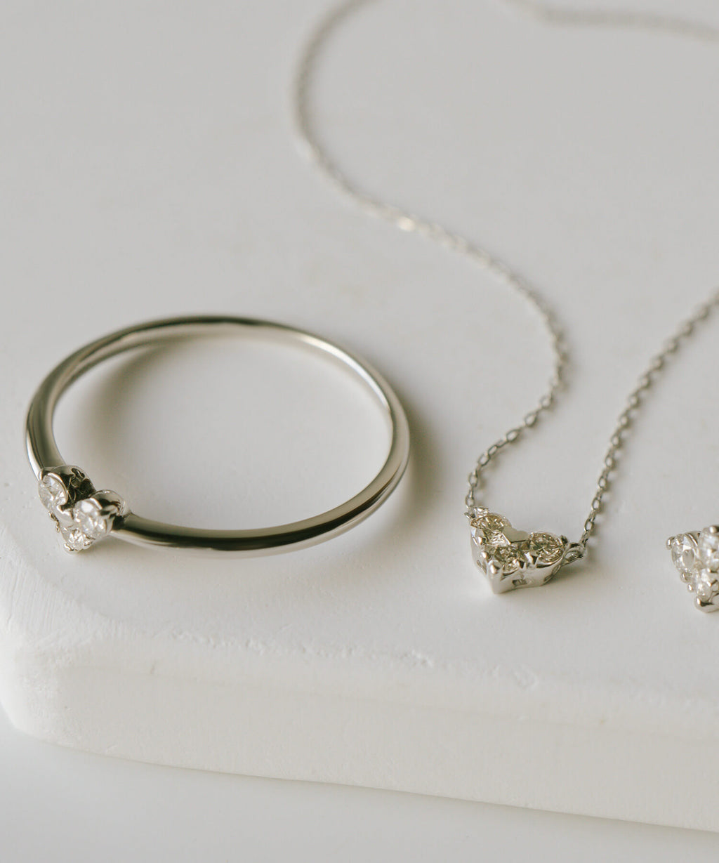 Heart Diamond Ring | MAJERTA